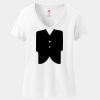 Women's Perfect T Cotton V Neck T Shirt Thumbnail