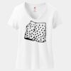 Women's Perfect T Cotton V Neck T Shirt Thumbnail