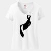 Women's Perfect T Cotton V Neck T Shirt Thumbnail