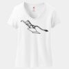 Women's Perfect T Cotton V Neck T Shirt Thumbnail