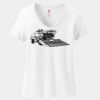 Women's Perfect T Cotton V Neck T Shirt Thumbnail