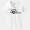 Women's Perfect T Cotton V Neck T Shirt Thumbnail