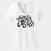 Women's Perfect T Cotton V Neck T Shirt Thumbnail