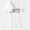Women's Perfect T Cotton V Neck T Shirt Thumbnail