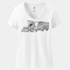 Women's Perfect T Cotton V Neck T Shirt Thumbnail