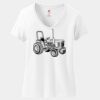 Women's Perfect T Cotton V Neck T Shirt Thumbnail
