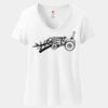 Women's Perfect T Cotton V Neck T Shirt Thumbnail