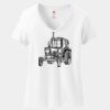 Women's Perfect T Cotton V Neck T Shirt Thumbnail