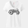 Women's Perfect T Cotton V Neck T Shirt Thumbnail