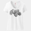 Women's Perfect T Cotton V Neck T Shirt Thumbnail