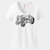 Women's Perfect T Cotton V Neck T Shirt Thumbnail