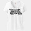 Women's Perfect T Cotton V Neck T Shirt Thumbnail