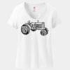 Women's Perfect T Cotton V Neck T Shirt Thumbnail