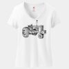 Women's Perfect T Cotton V Neck T Shirt Thumbnail