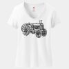 Women's Perfect T Cotton V Neck T Shirt Thumbnail