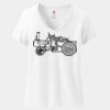 Women's Perfect T Cotton V Neck T Shirt Thumbnail