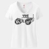 Women's Perfect T Cotton V Neck T Shirt Thumbnail