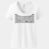 Women's Perfect T Cotton V Neck T Shirt Thumbnail