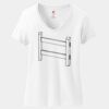 Women's Perfect T Cotton V Neck T Shirt Thumbnail