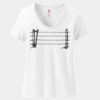 Women's Perfect T Cotton V Neck T Shirt Thumbnail