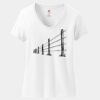 Women's Perfect T Cotton V Neck T Shirt Thumbnail