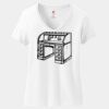 Women's Perfect T Cotton V Neck T Shirt Thumbnail