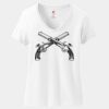 Women's Perfect T Cotton V Neck T Shirt Thumbnail