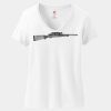 Women's Perfect T Cotton V Neck T Shirt Thumbnail
