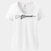 Women's Perfect T Cotton V Neck T Shirt Thumbnail