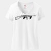 Women's Perfect T Cotton V Neck T Shirt Thumbnail