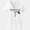 Women's Perfect T Cotton V Neck T Shirt Thumbnail