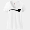 Women's Perfect T Cotton V Neck T Shirt Thumbnail