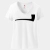 Women's Perfect T Cotton V Neck T Shirt Thumbnail