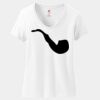Women's Perfect T Cotton V Neck T Shirt Thumbnail