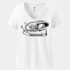 Women's Perfect T Cotton V Neck T Shirt Thumbnail