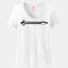 Women's Perfect T Cotton V Neck T Shirt Thumbnail