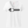 Women's Perfect T Cotton V Neck T Shirt Thumbnail