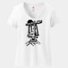 Women's Perfect T Cotton V Neck T Shirt Thumbnail