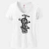 Women's Perfect T Cotton V Neck T Shirt Thumbnail