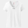 Ladies Perfect T Cotton V Neck T Shirt Thumbnail