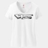 Women's Perfect T Cotton V Neck T Shirt Thumbnail