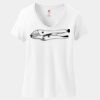 Women's Perfect T Cotton V Neck T Shirt Thumbnail