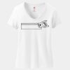 Women's Perfect T Cotton V Neck T Shirt Thumbnail