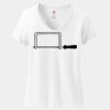 Women's Perfect T Cotton V Neck T Shirt Thumbnail