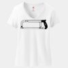 Women's Perfect T Cotton V Neck T Shirt Thumbnail