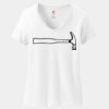 Women's Perfect T Cotton V Neck T Shirt Thumbnail