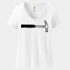 Women's Perfect T Cotton V Neck T Shirt Thumbnail