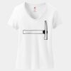Women's Perfect T Cotton V Neck T Shirt Thumbnail