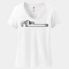Women's Perfect T Cotton V Neck T Shirt Thumbnail