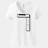 Women's Perfect T Cotton V Neck T Shirt Thumbnail